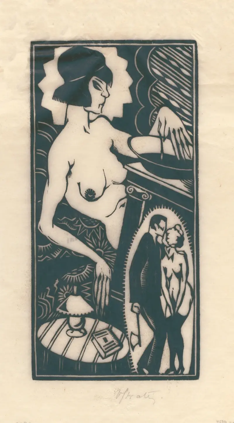 Doppel Sehnsucht Sonette Pl.5 av Henri Van Straten