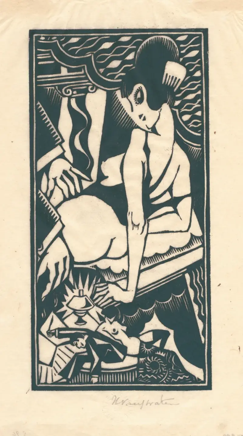 Doppel Sehnsucht Sonette Pl.9 av Henri Van Straten