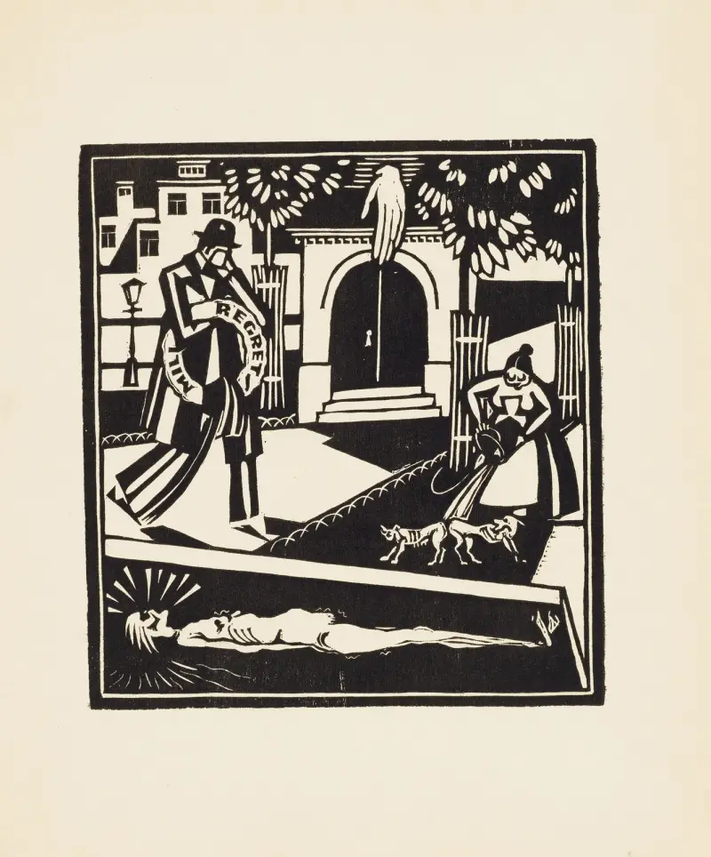 Den sovande Pl.1 av Henri Van Straten