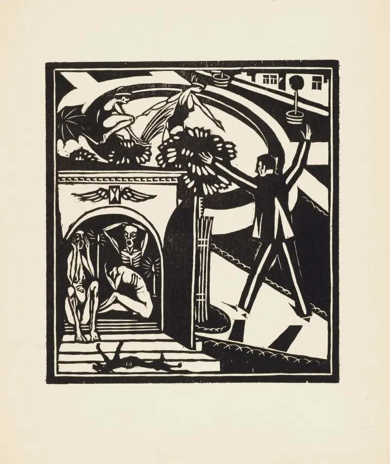 Den sovande (pl. 4) av Henri Van Straten