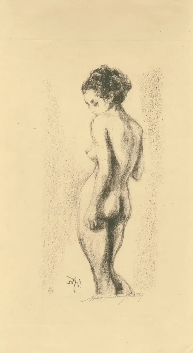 Akt av Henri Van Straten