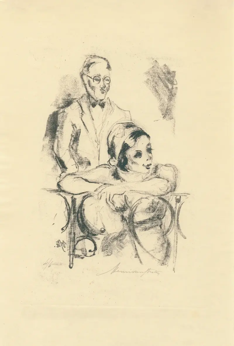 På balkongen av Henri Van Straten