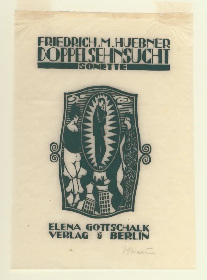 Titelpagina voor F.M. Huebner av Henri Van Straten