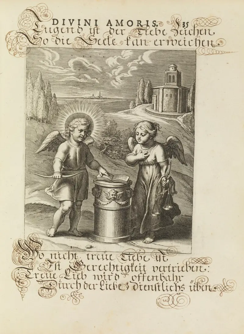 Emblemata Amoris Divini, pl. 15, Otto van Veen