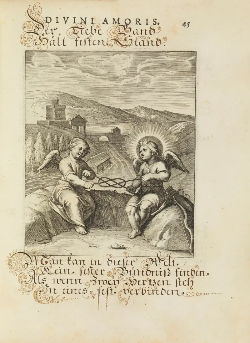 Amoris divini emblemata, Tafel 20 von Otto van Veen