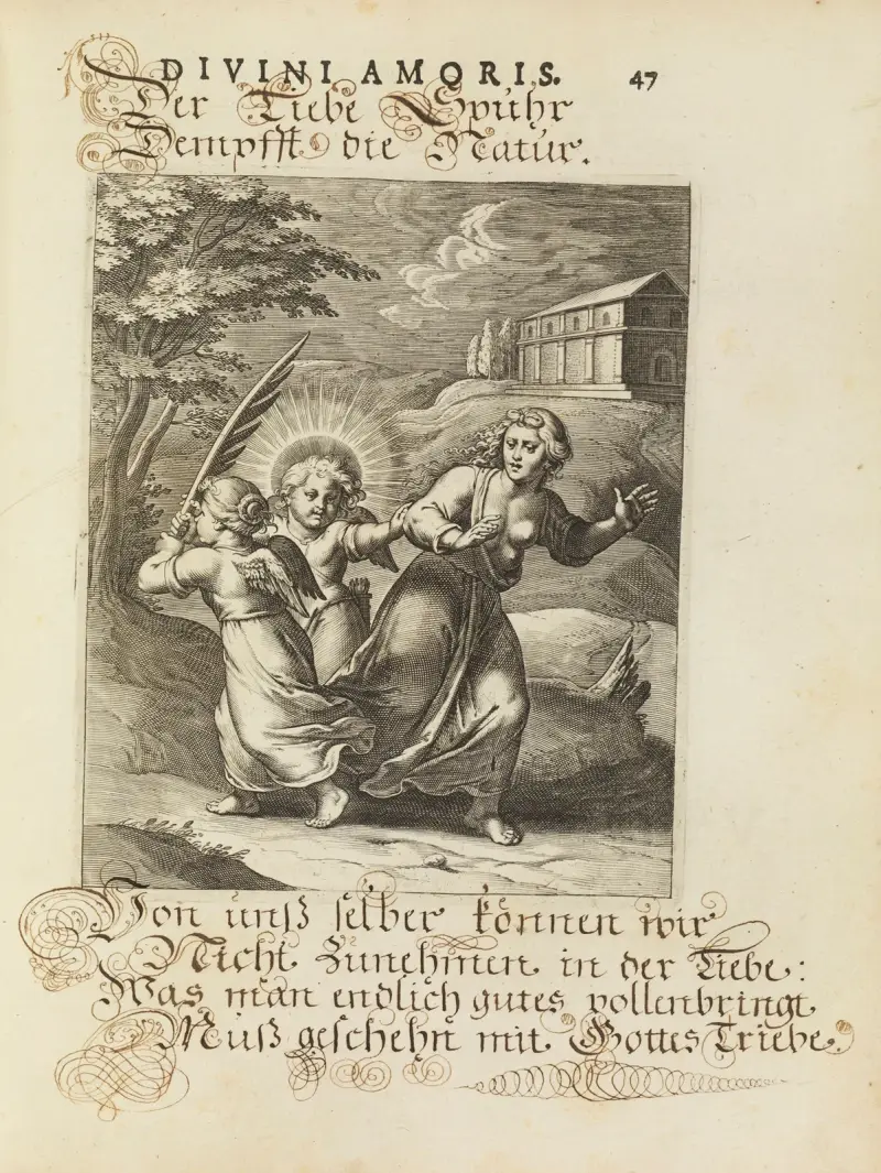 Amoris divini emblemata Pl.21 von Otto van Veen