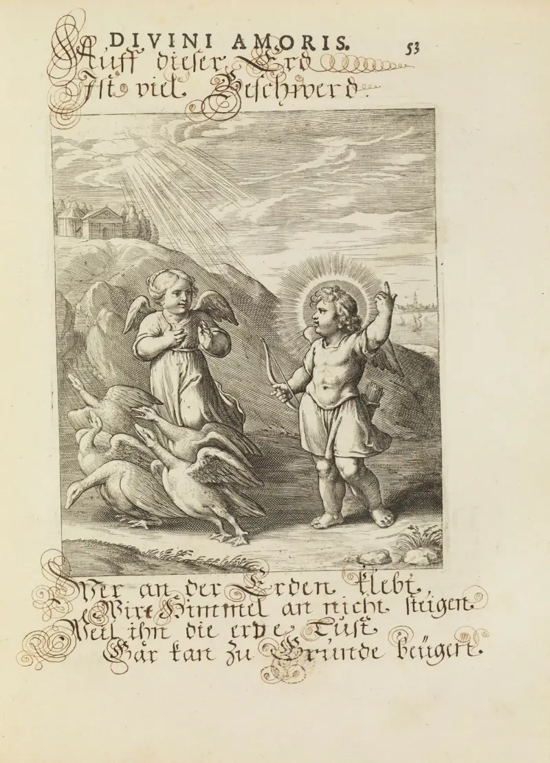 Amoris divini emblemata Pl.24 av Otto van Veen