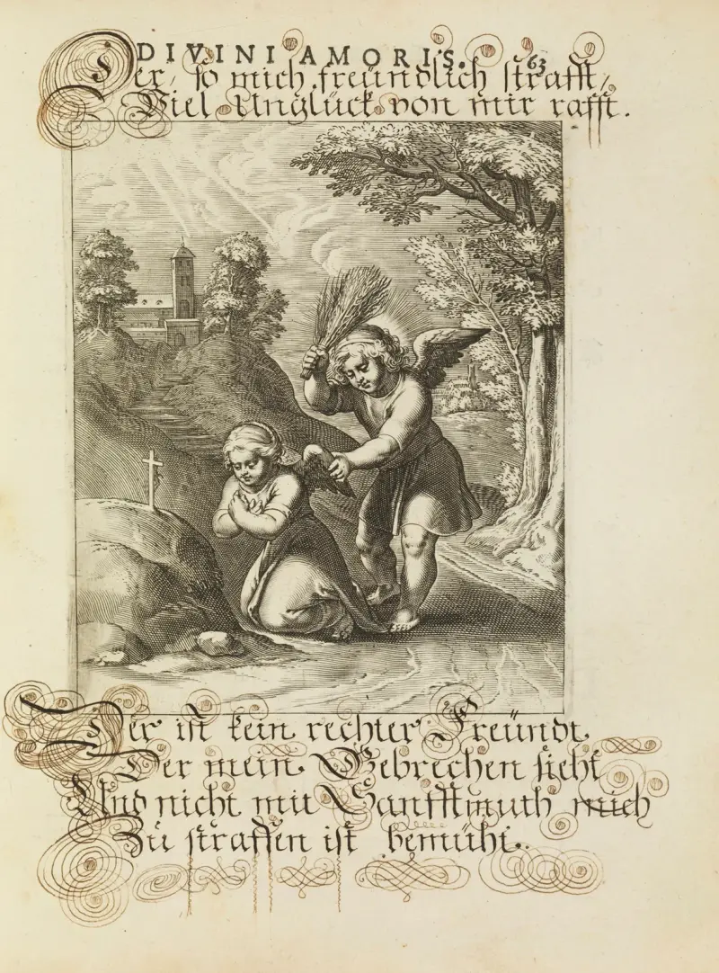 Amoris divini emblemata Pl.29 av Otto van Veen