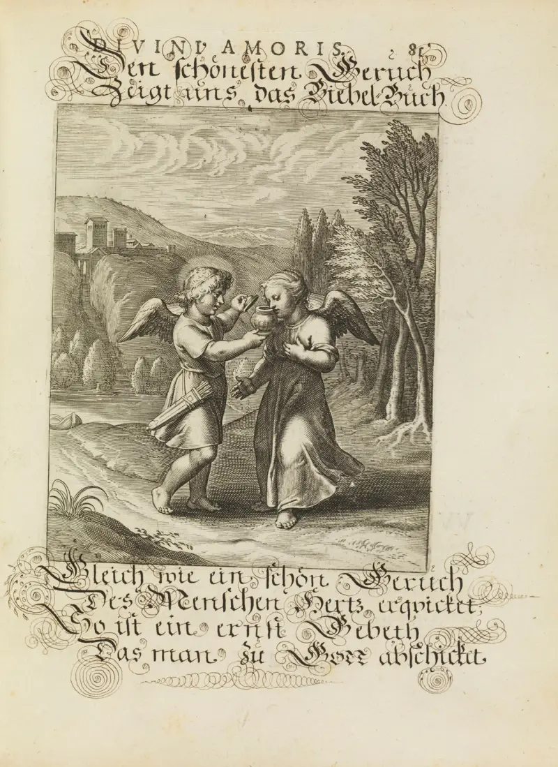 Amoris divini emblemata Pl.38 av Otto van Veen