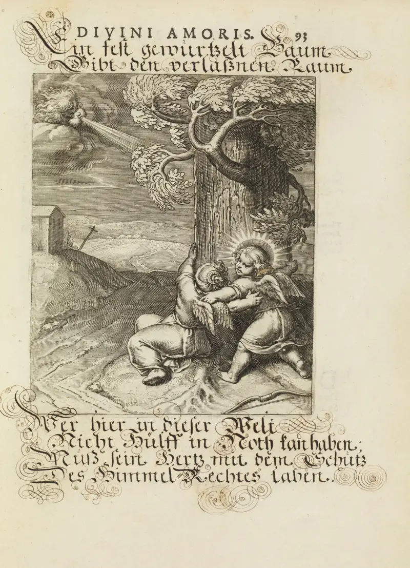 Emblemata divini amoris Taf. 44 von Otto van Veen