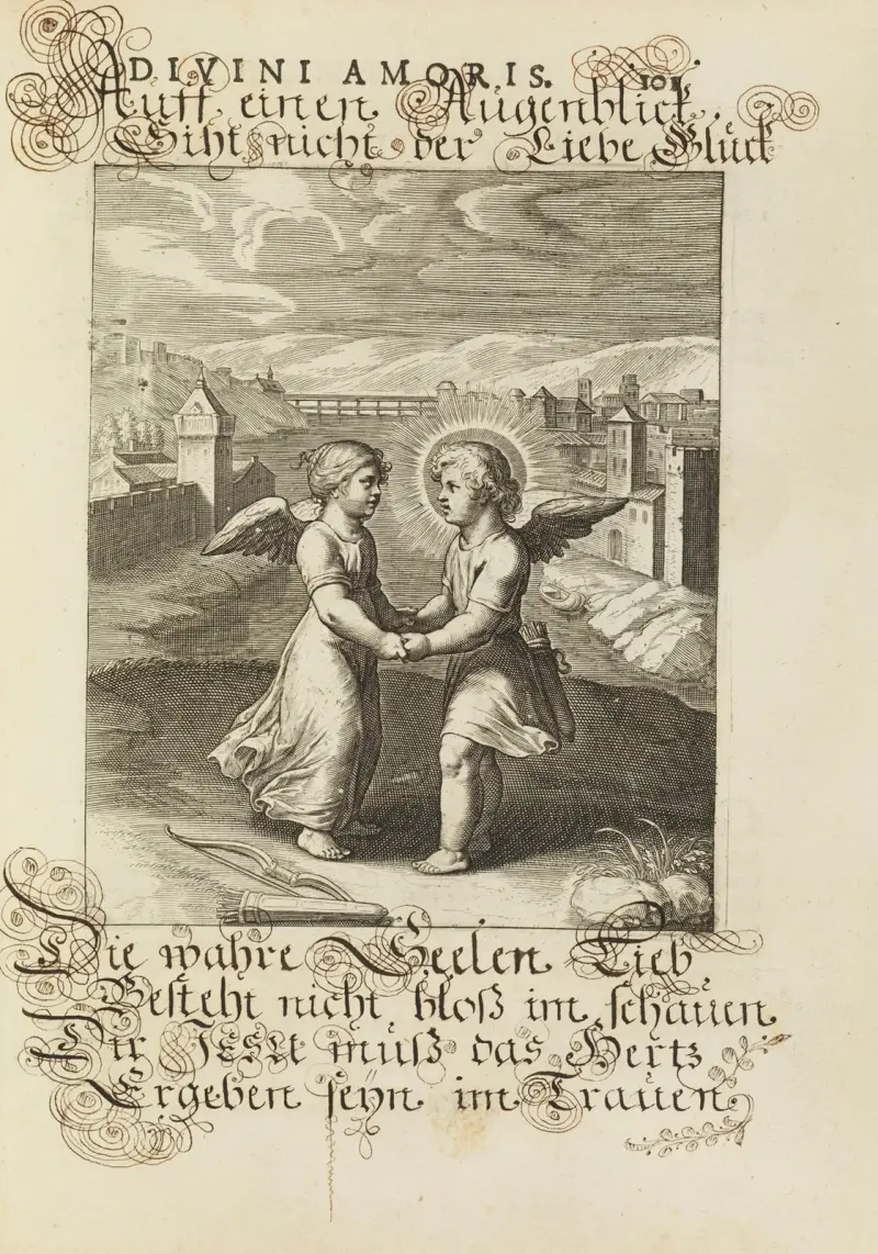 Amoris divini emblemata Pl.48 av Otto van Veen