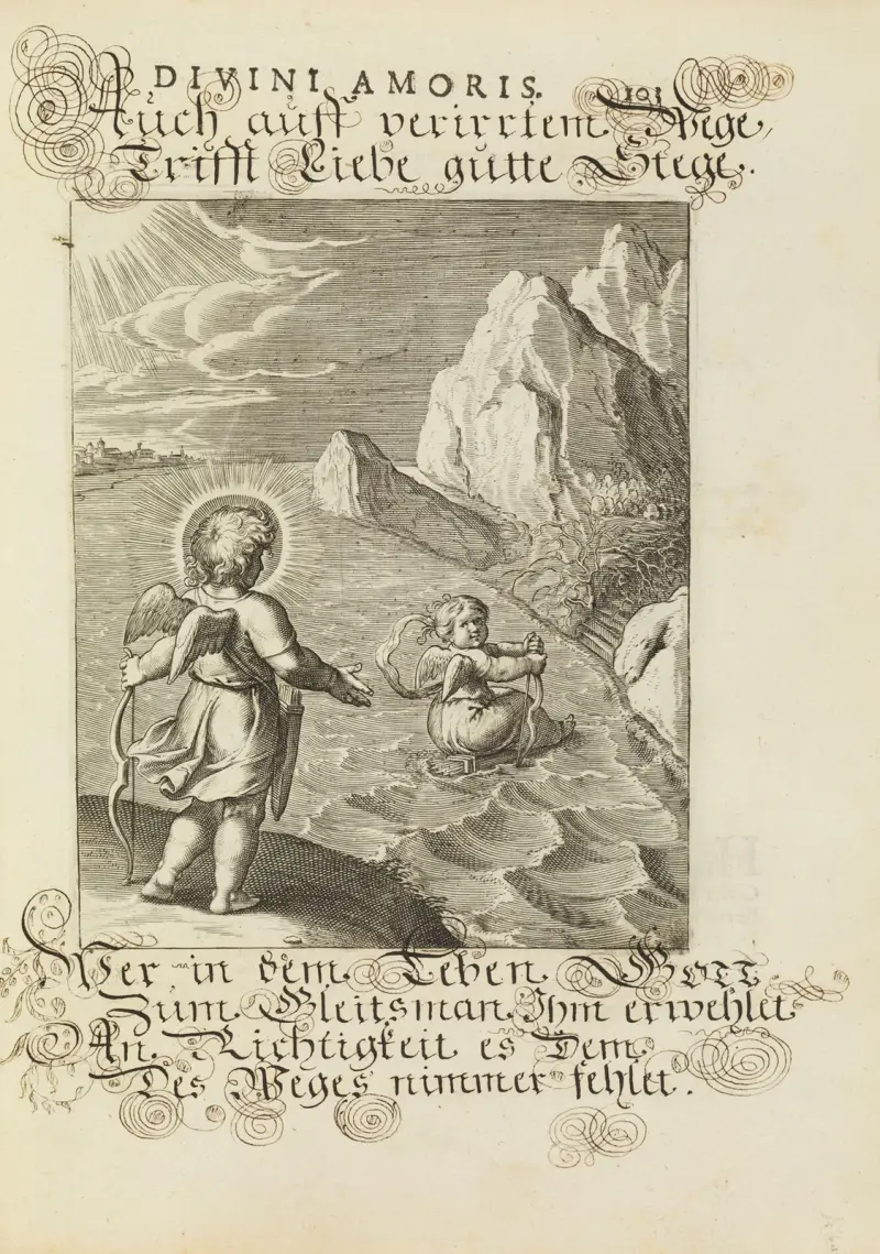 Amoris divini emblemata Pl.49 av Otto van Veen