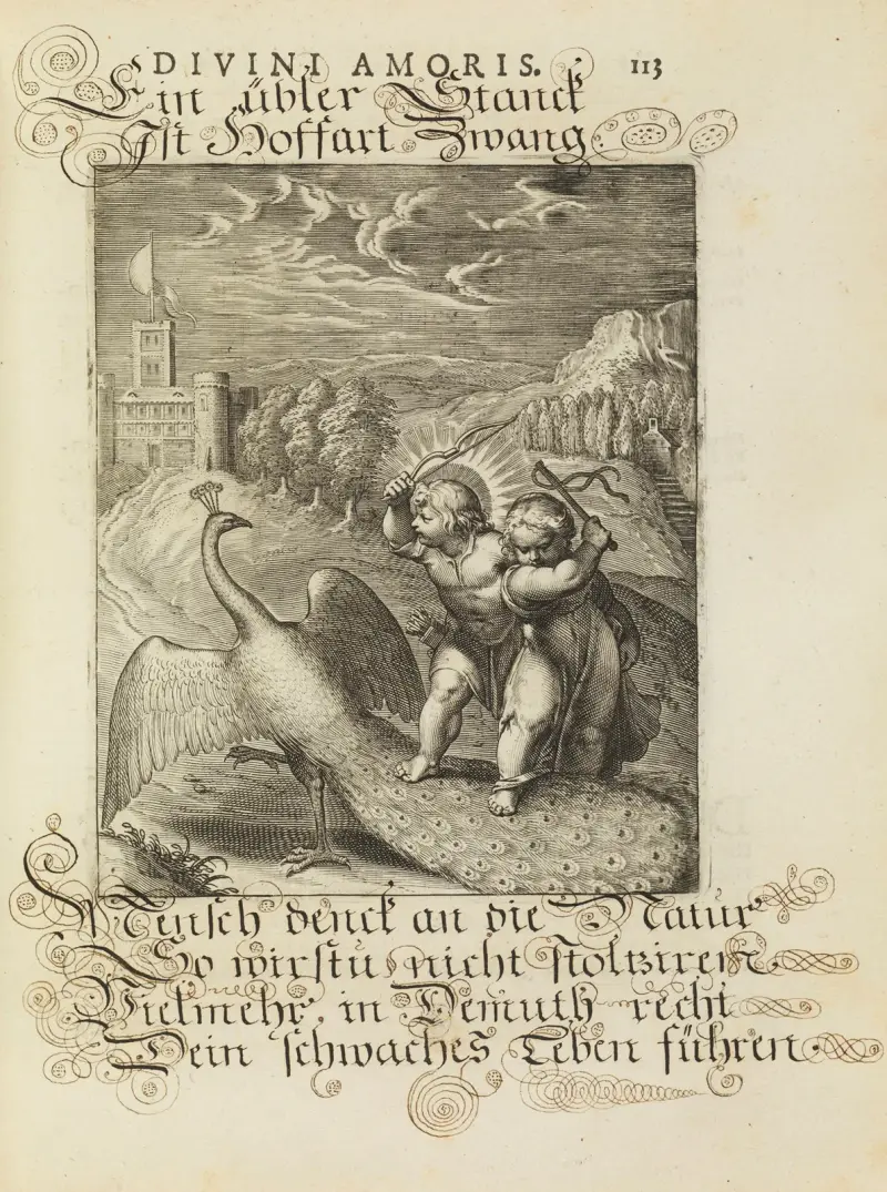 Amoris divini emblemata Pl.54 av Otto van Veen
