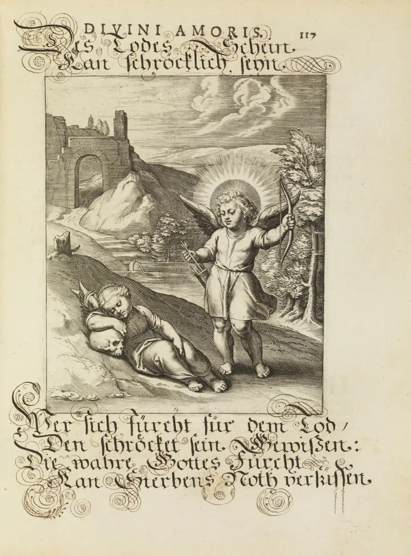 Amoris divini emblemata Pl.56 av Otto van Veen