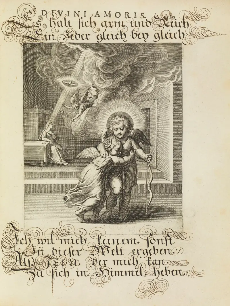 Amoris divini emblemata Pl.57 av Otto van Veen