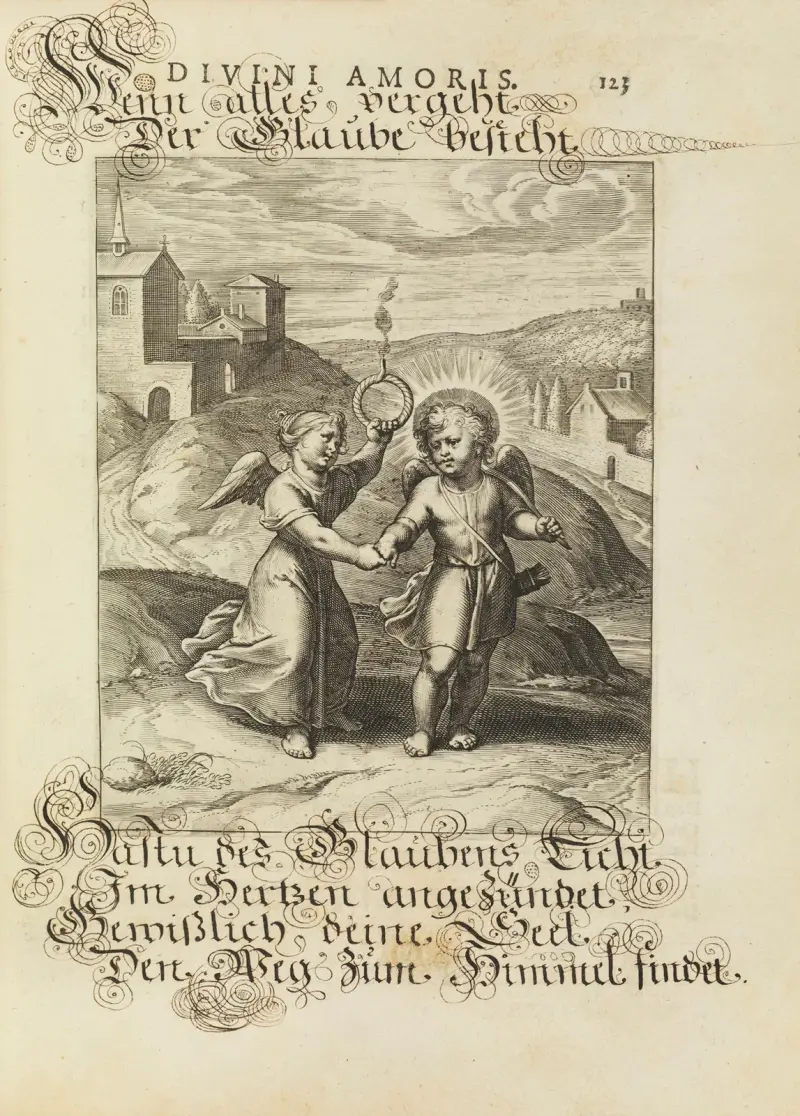 Amoris divini emblemata Pl.59 av Otto van Veen