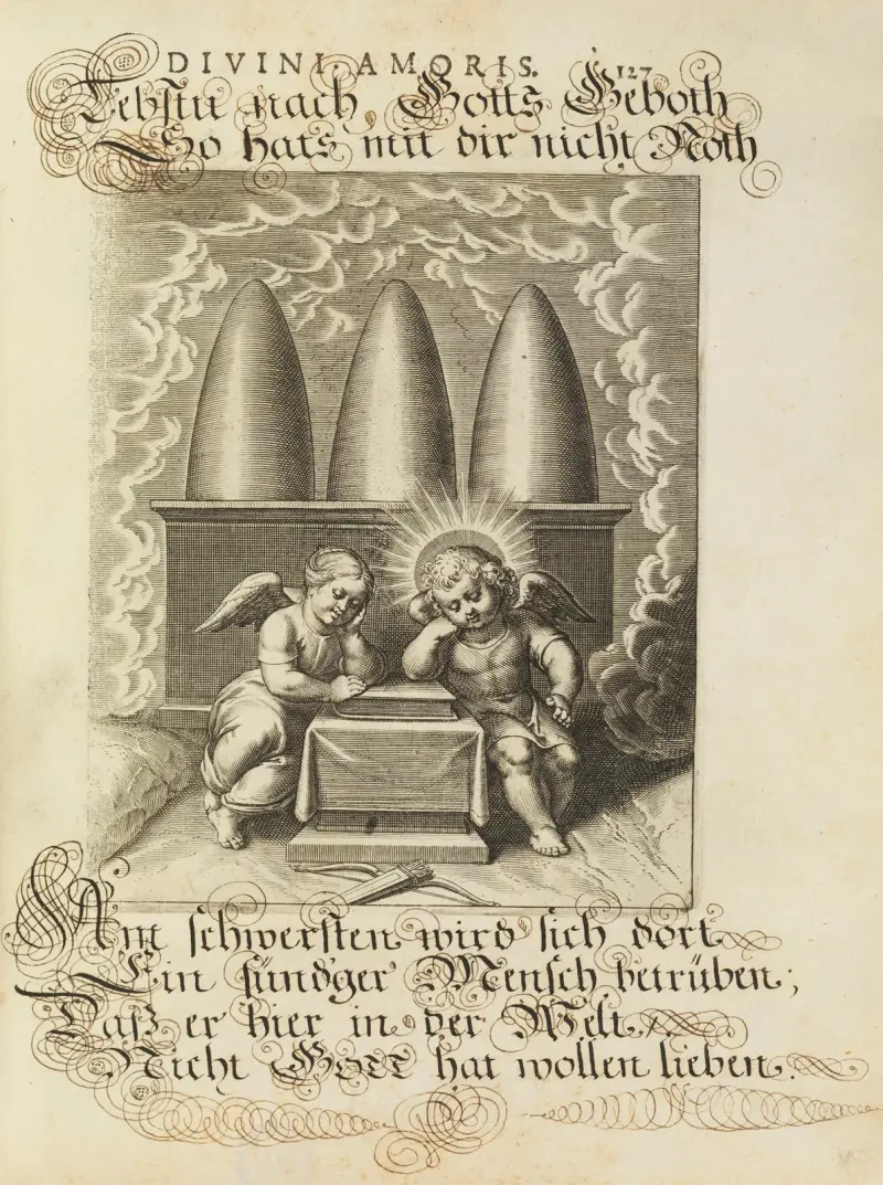Amoris divini emblemata Pl.61 av Otto van Veen