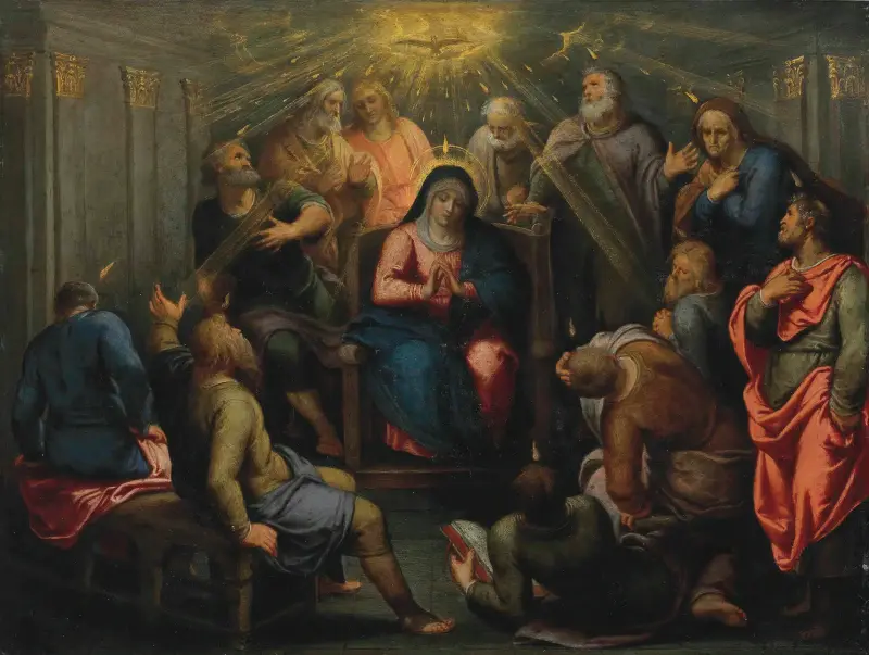 Letnice, Otto van Veen