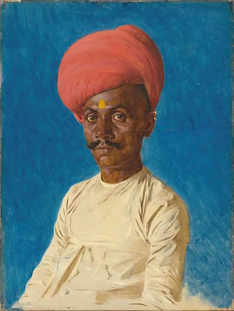 Bania (merchant). Bombay av Vasily Vereshchagin