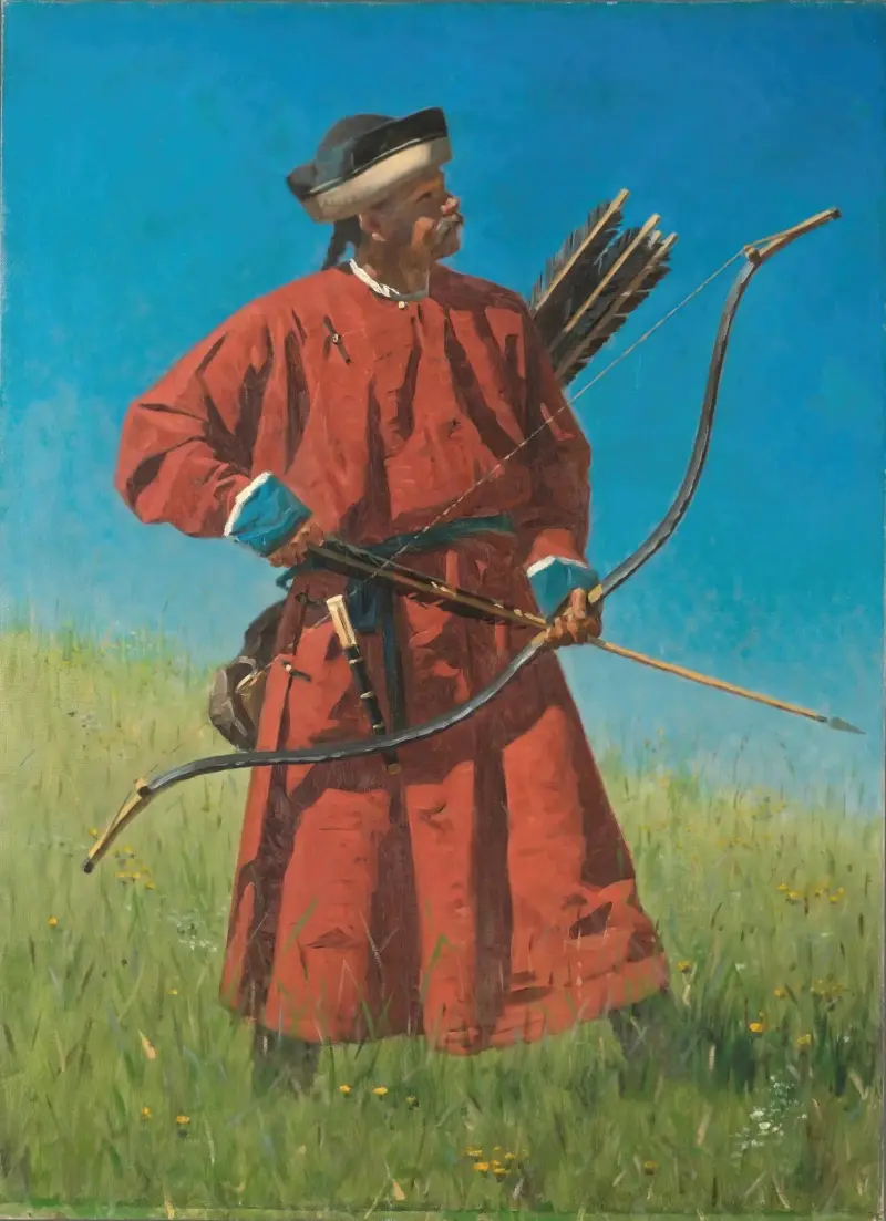 Bukhara soldier av Vasily Vereshchagin