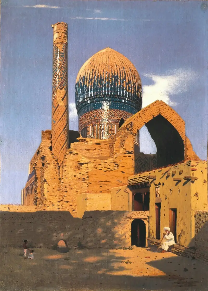 Gur-Emir-Mausoleum, Samarkand von Vasily Vereshchagin