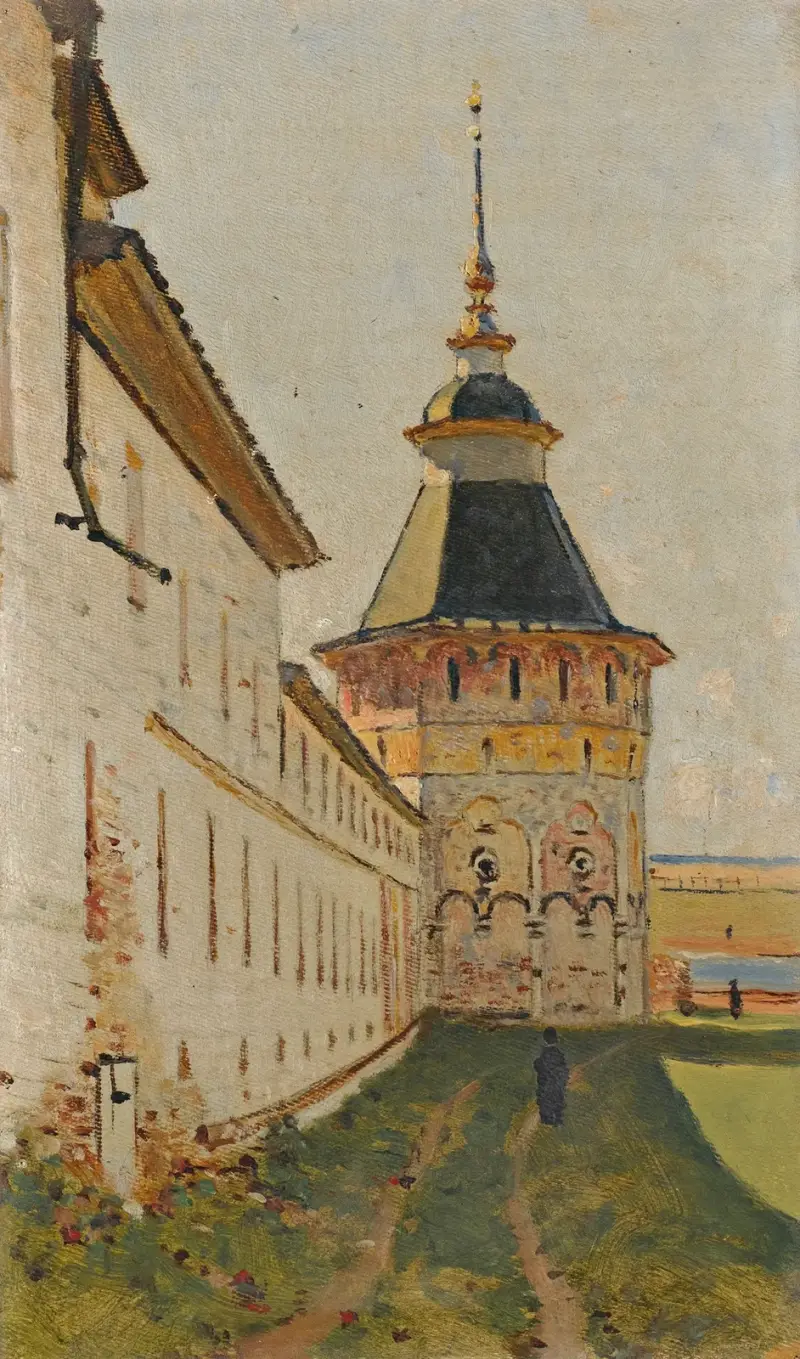 Klosterturm von Vasily Vereshchagin
