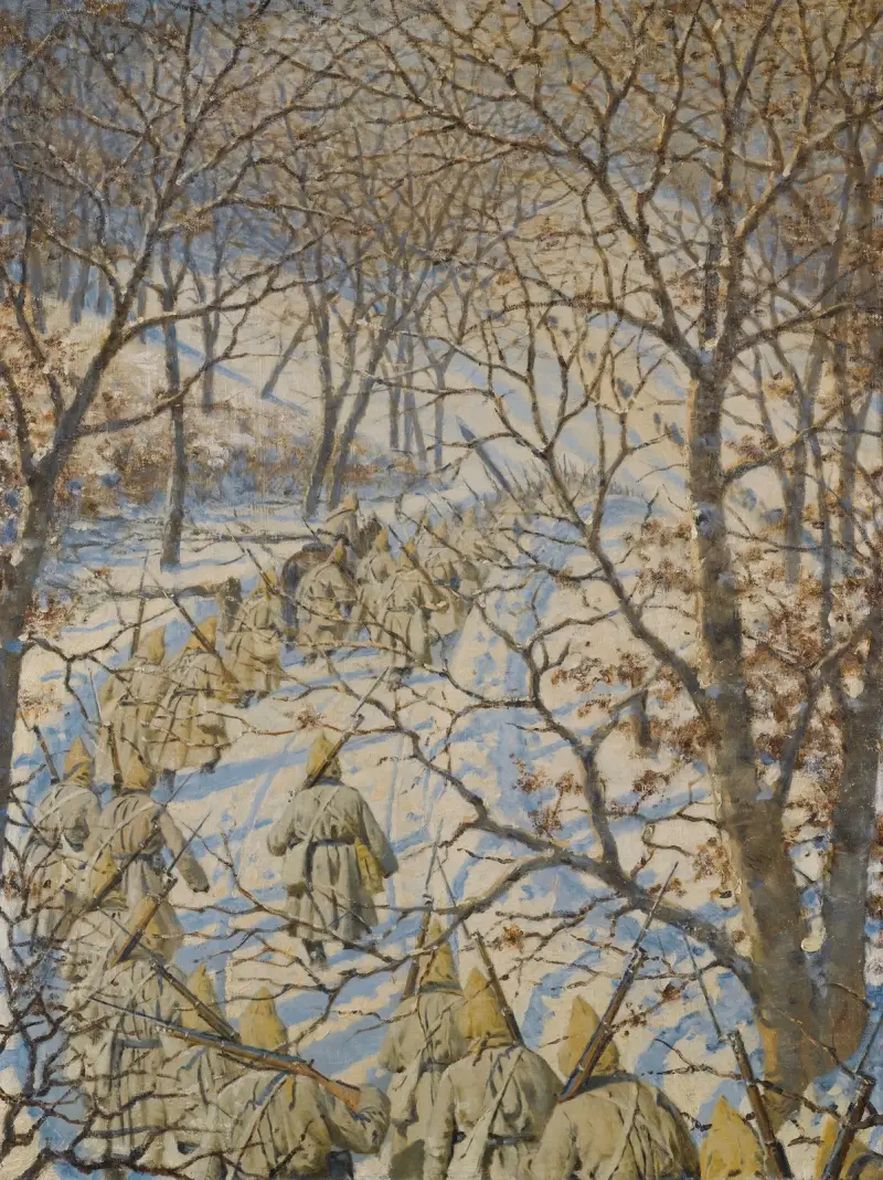 Na wyprawie wojennej, Vasily Vereshchagin