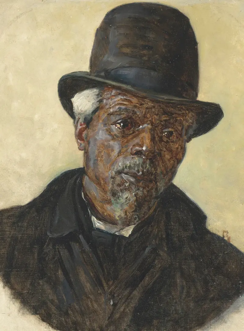 Studie für „Bettler in Washington“ von Vasily Vereshchagin