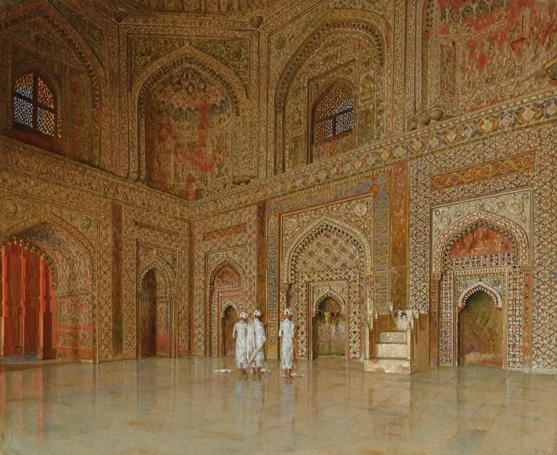 Die Hauptmoschee in Fatehpur Sikri von Vasily Vereshchagin