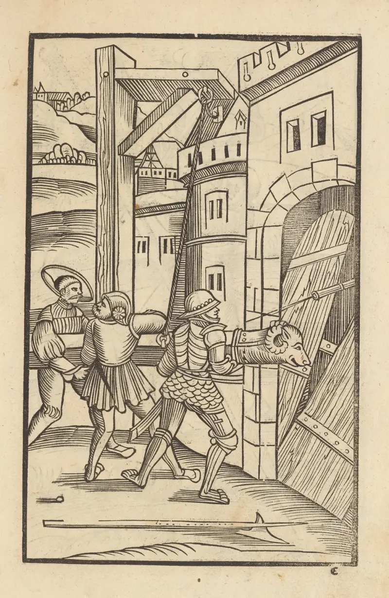 Fyra böcker om ridderskapet, plansch 002 av Flavius Vegetius Renatus