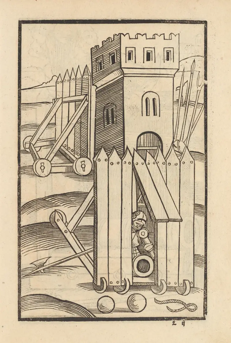 Vier Bücher der Ritterschafft Pl.008 av Flavius Vegetius Renatus