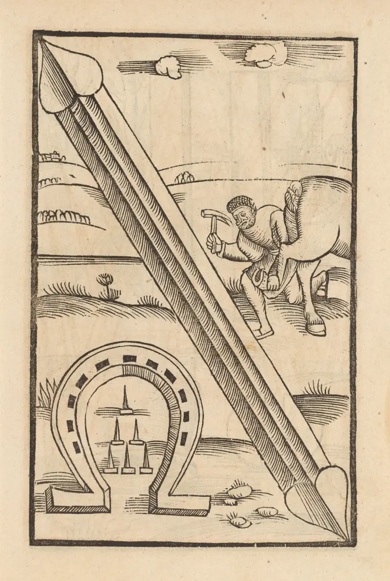 Fyra böcker om ridderskapet, plansch 11 av Flavius Vegetius Renatus