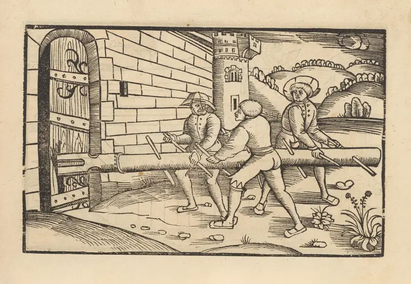 Vier Bücher der Ritterschafft Pl.012 av Flavius Vegetius Renatus