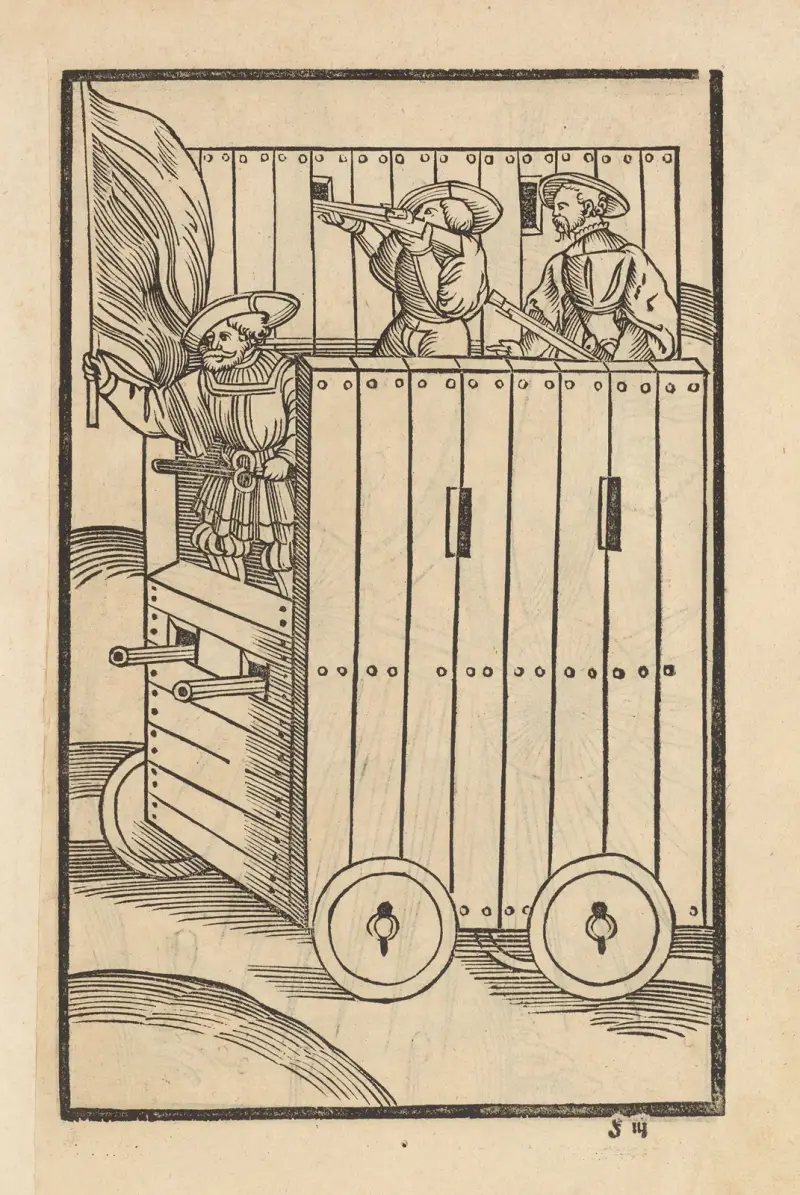 Vier Bücher der Ritterschafft Pl.014 av Flavius Vegetius Renatus