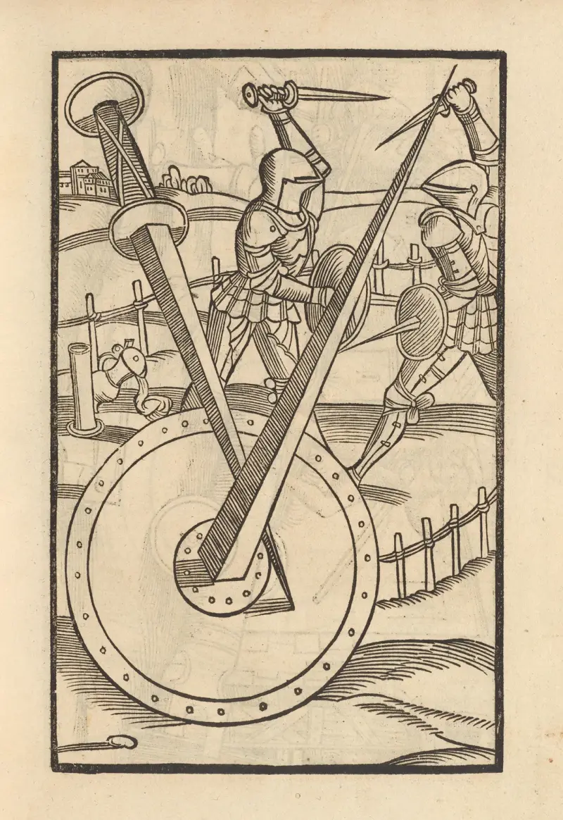 Vier Bücher der Ritterschafft Pl.018 av Flavius Vegetius Renatus