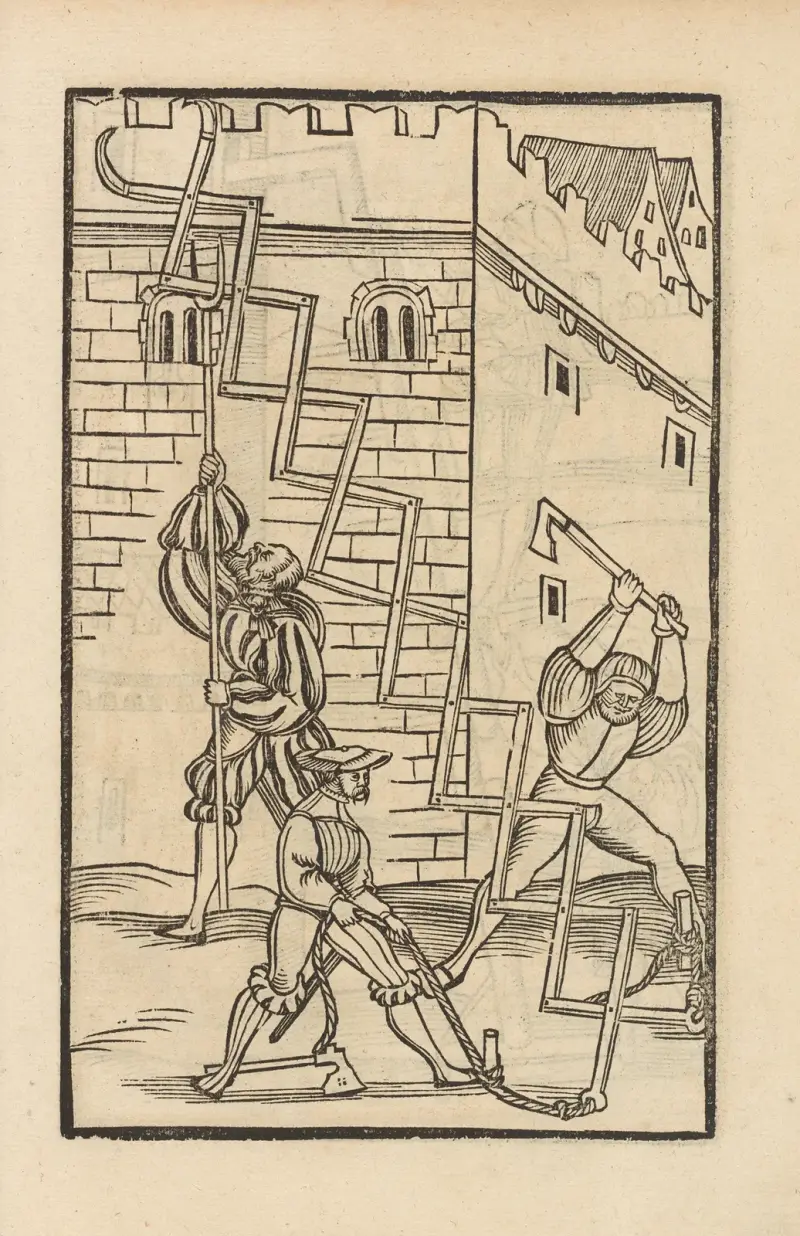 Vier Bücher der Ritterschafft Pl.021 av Flavius Vegetius Renatus