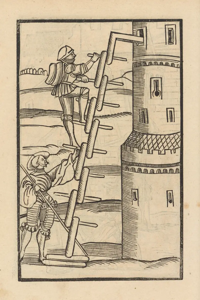 Vier Bücher der Ritterschafft Pl.022 av Flavius Vegetius Renatus