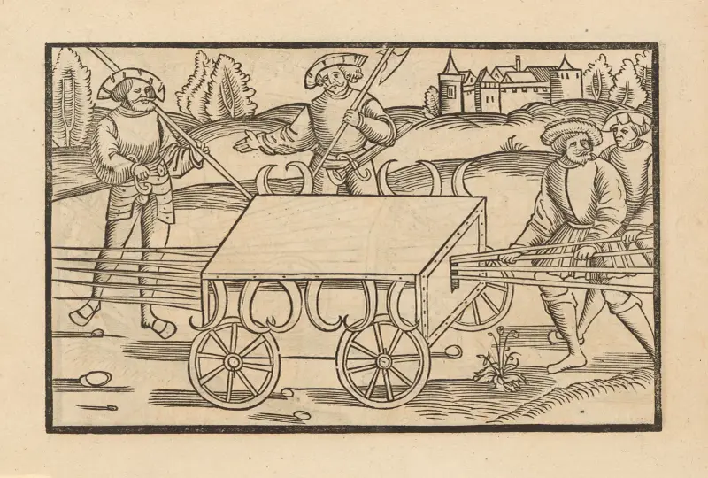 Vier Bücher der Ritterschafft Pl.041 av Flavius Vegetius Renatus