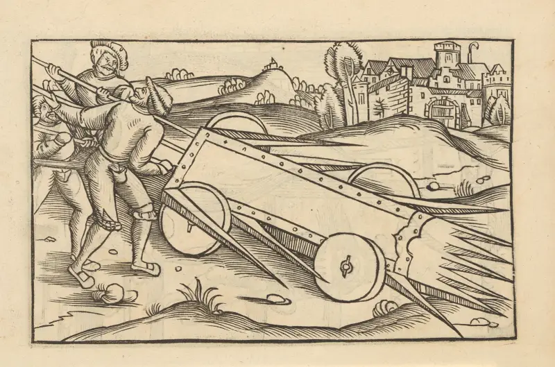 Vier Bücher der Ritterschafft Pl.049 av Flavius Vegetius Renatus