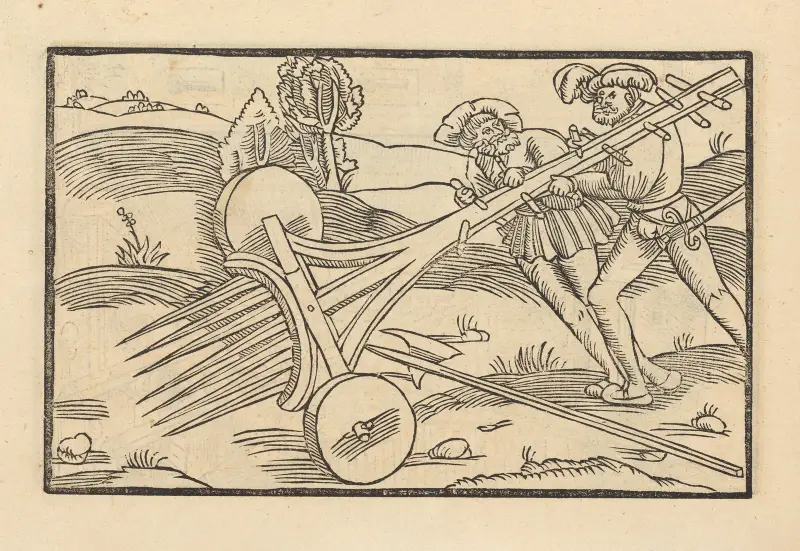 Fyra böcker om ridderskapet, plansch 055 av Flavius Vegetius Renatus