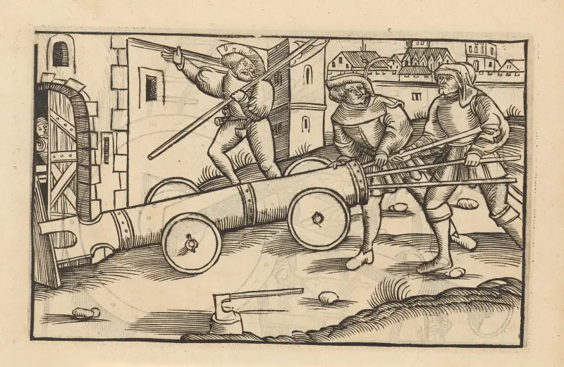 Vier Bücher der Ritterschafft Pl. 58 von Flavius Vegetius Renatus
