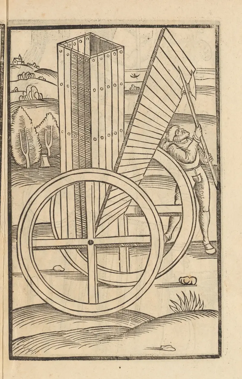 Fyra böcker om ridderskapet, plansch 065 av Flavius Vegetius Renatus