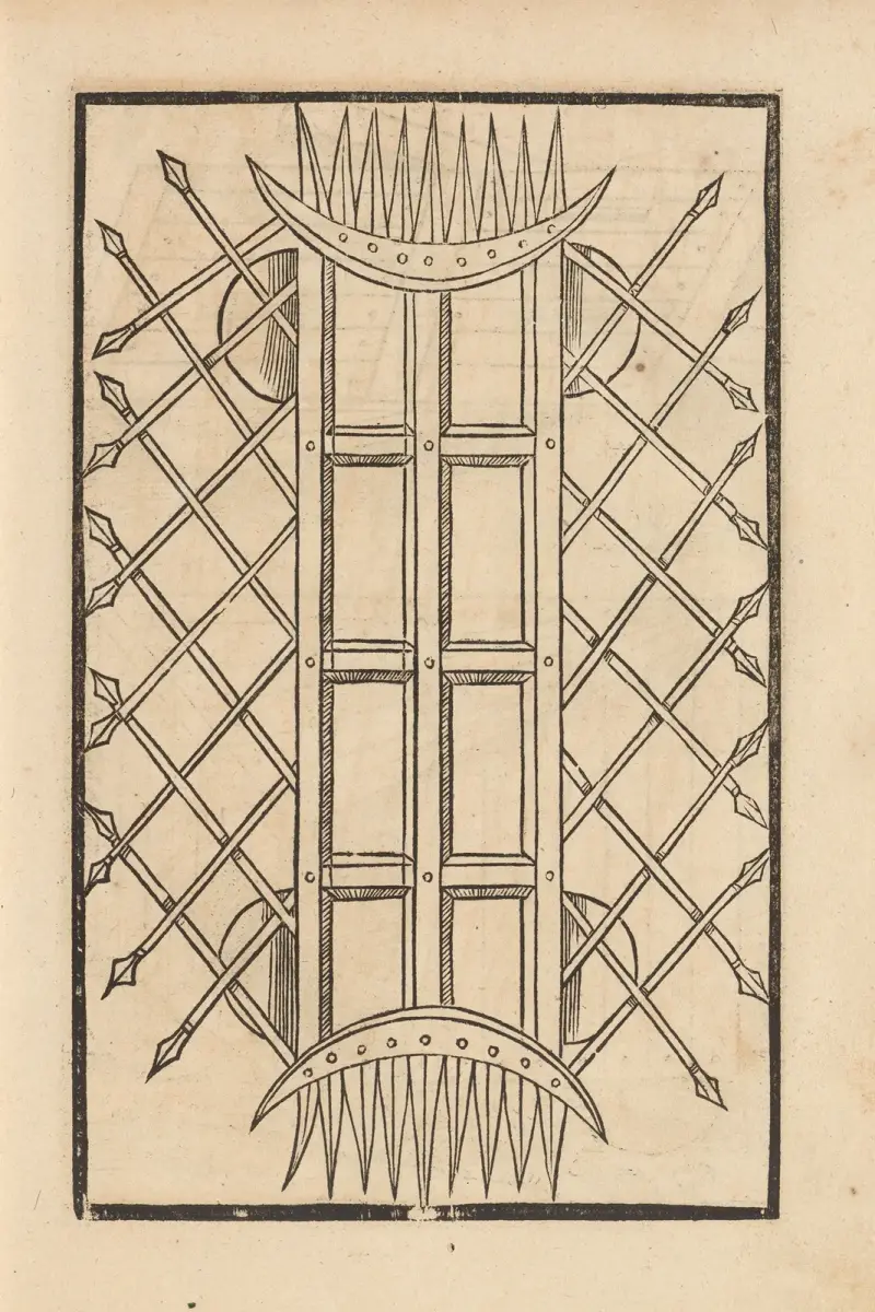 Fyra böcker om ridderskapet, plansch 077 av Flavius Vegetius Renatus