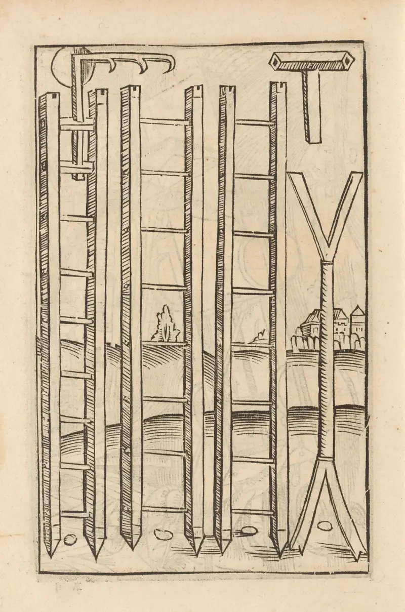 Vier Bücher der Ritterschafft Pl.086 av Flavius Vegetius Renatus