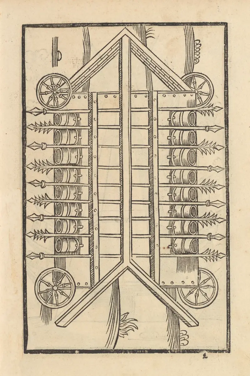 Vier Bücher der Ritterschafft Pl.094 av Flavius Vegetius Renatus