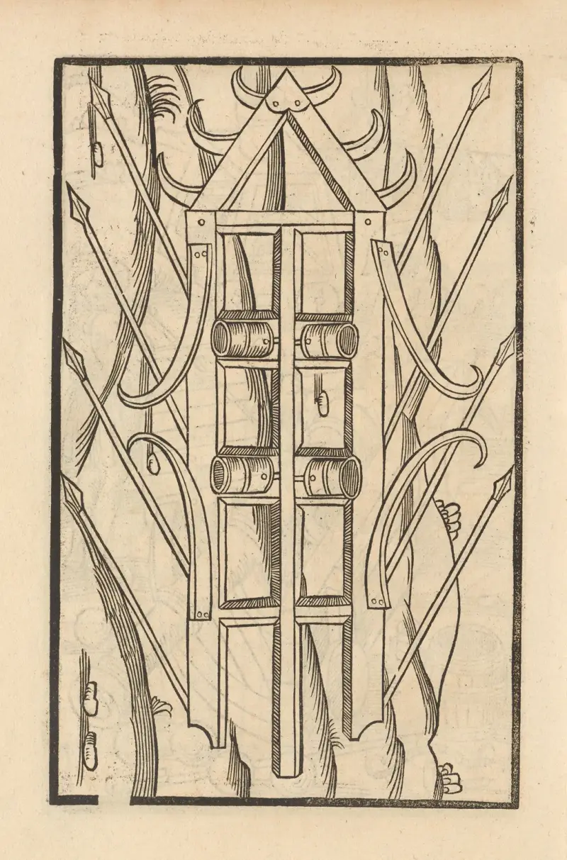 Vier Bücher der Ritterschafft Pl.102 av Flavius Vegetius Renatus