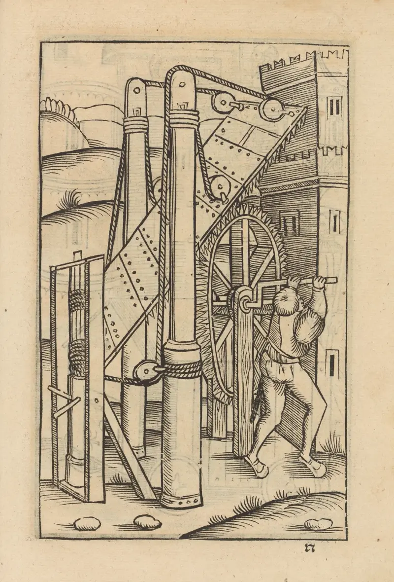 Vier Bücher der Ritterschafft Pl.107 av Flavius Vegetius Renatus