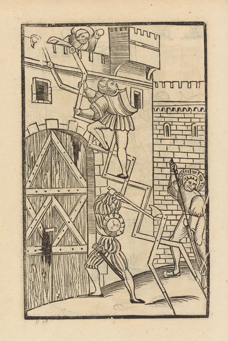Vier Bücher der Ritterschafft Pl.110 av Flavius Vegetius Renatus