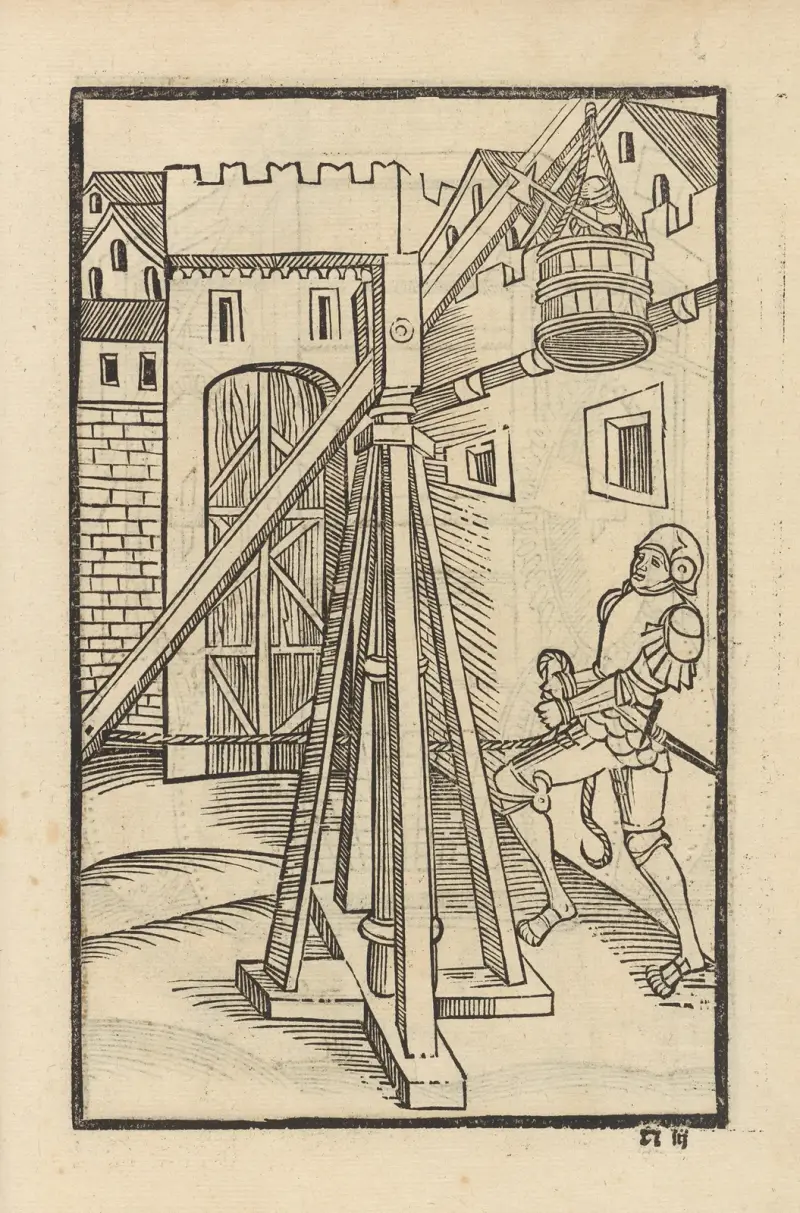 Vier Bücher der Ritterschafft Pl.111 av Flavius Vegetius Renatus