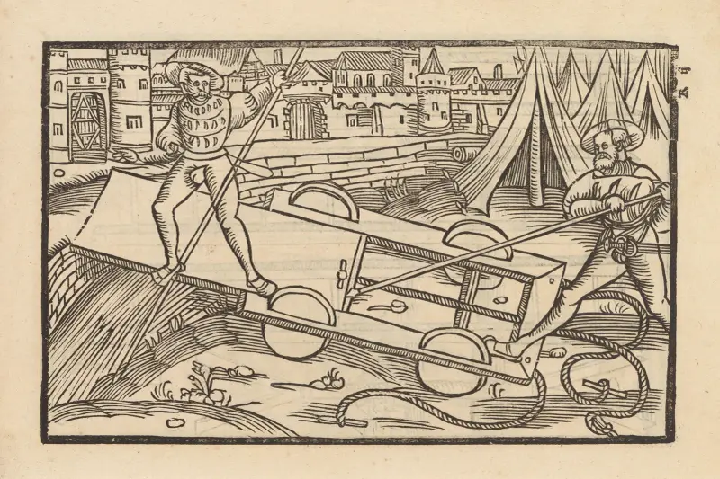 Vier Bücher der Ritterschafft Pl.117 av Flavius Vegetius Renatus